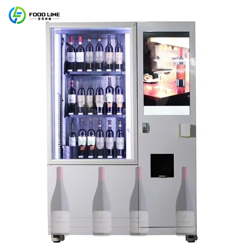 Wine Beers - Smart Age Verification Lift System Refrigerator