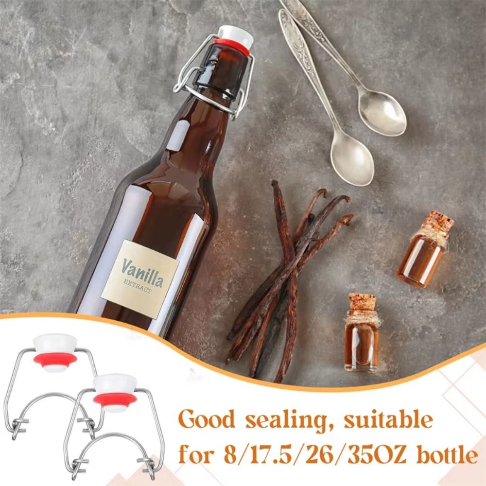 Wine Beers - 8Pcs New Beer Flip Top Bottles