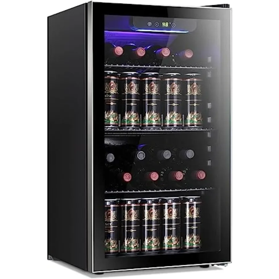 Wine With Beer Mix - 26 Bottle 130 Can Wine Cooler/Cabinet