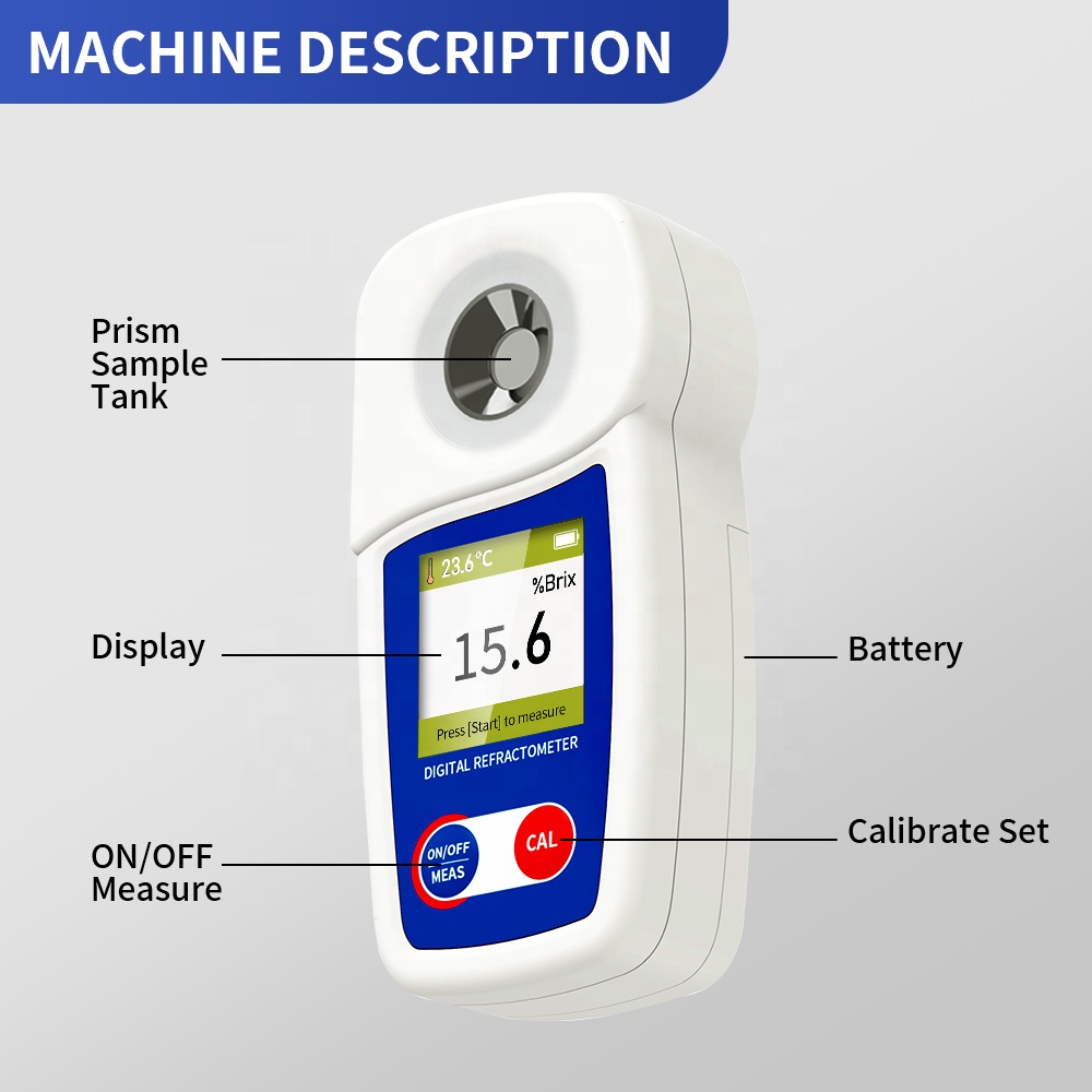 Digital Refractometer Sacchari - Wine Beers ulasan dan harga