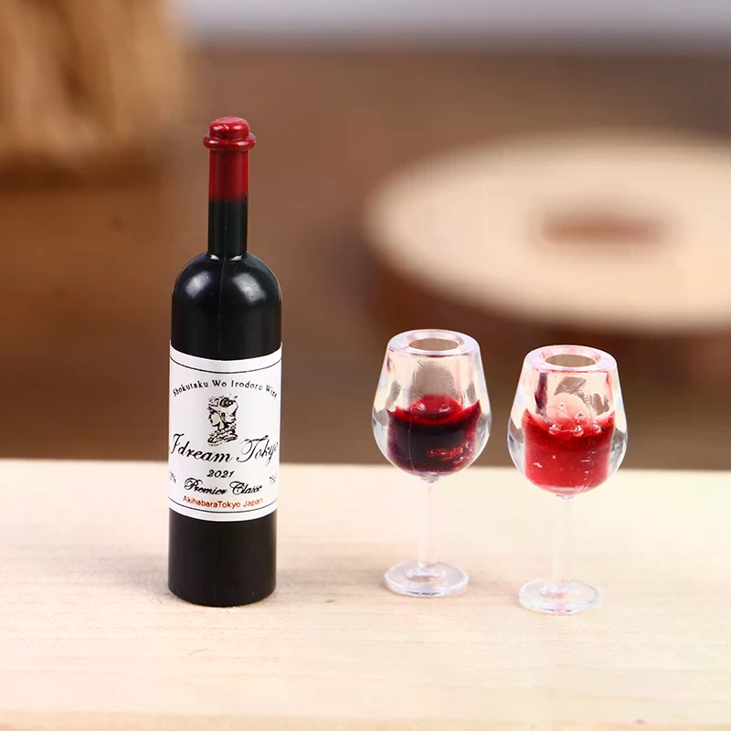 5Pcs 1:12 Dollhouse Miniature  - Wine Beer House ulasan dan harga