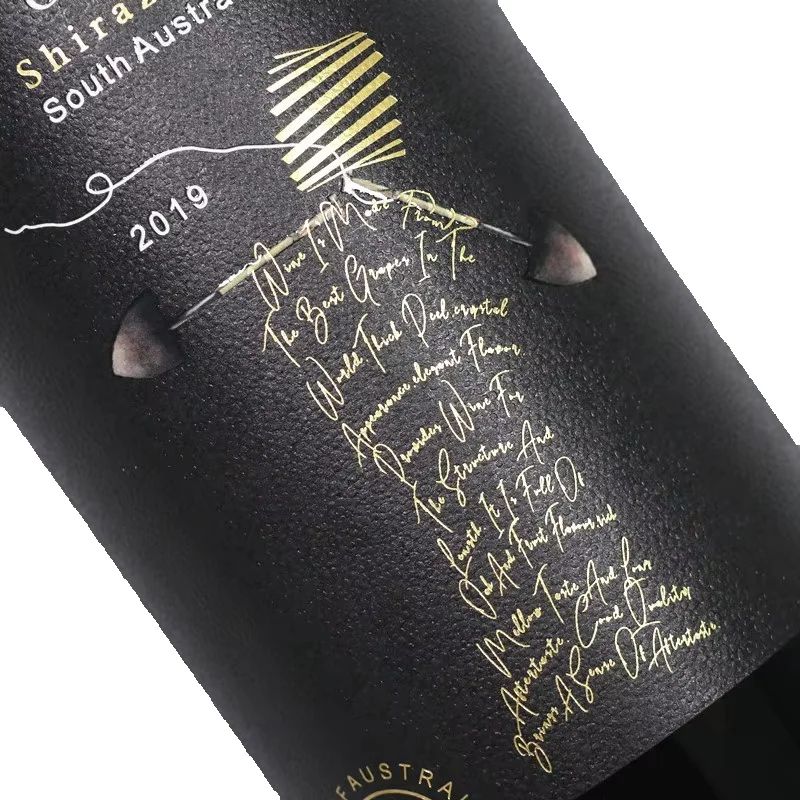 Custom Logo Wine Label Sticker - Wine Beer Logo ulasan dan harga