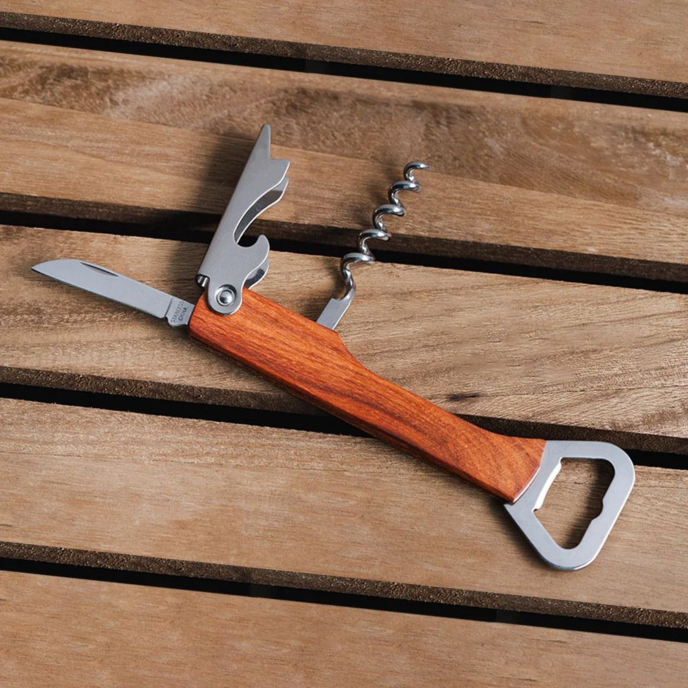 Personalised Logo Wood Handle  - Wine Beer Logo ulasan dan harga