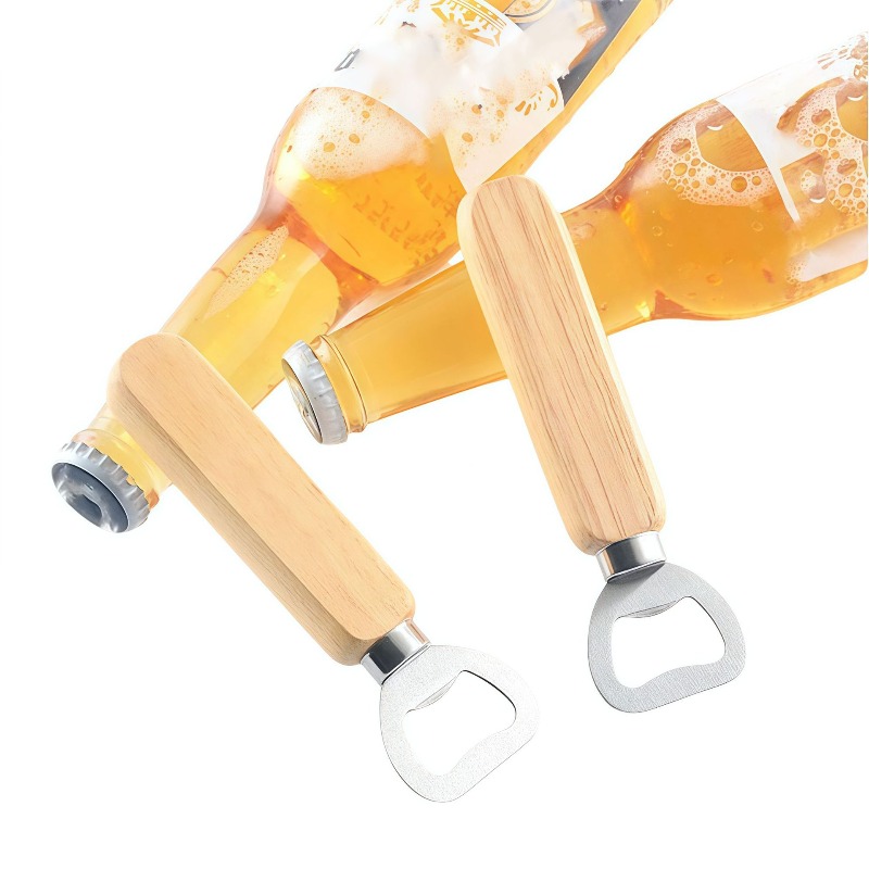 Wooden Handle Wine and Beer Bo - Wine Beer Logo ulasan dan harga