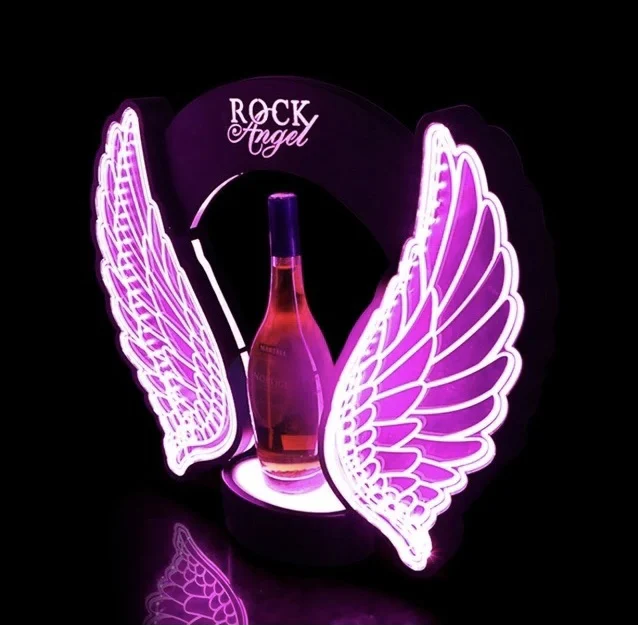 Rechargeable LED Flashing Ange - Wine Beers ulasan dan harga