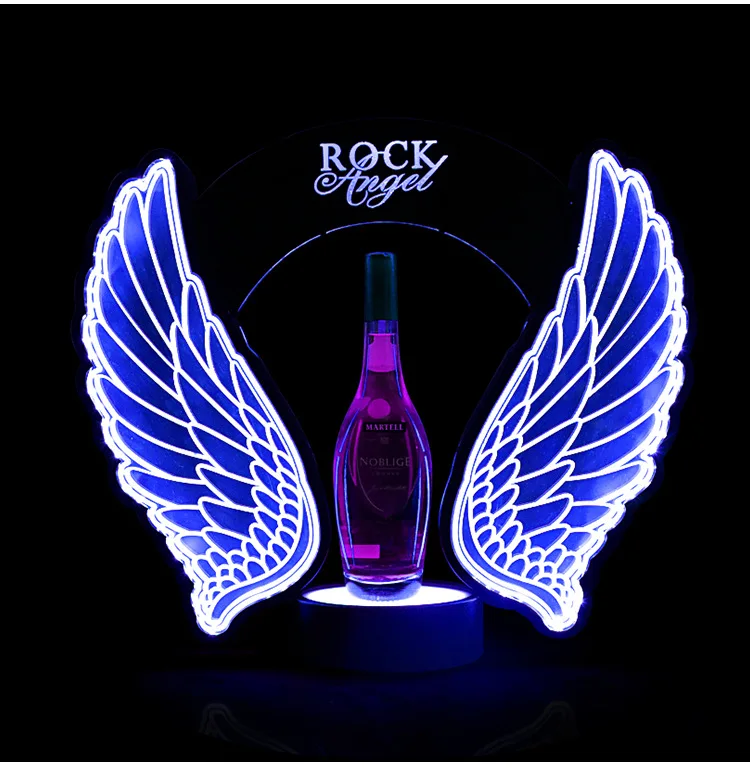 Rechargeable LED Flashing Ange - Wine Beers ulasan dan harga