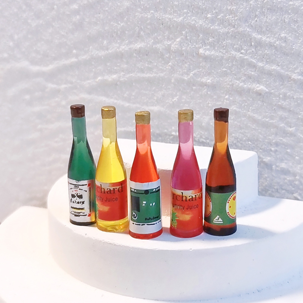 5Pcs 1/12 Dollhouse Miniature  - Wine Beer House ulasan dan harga
