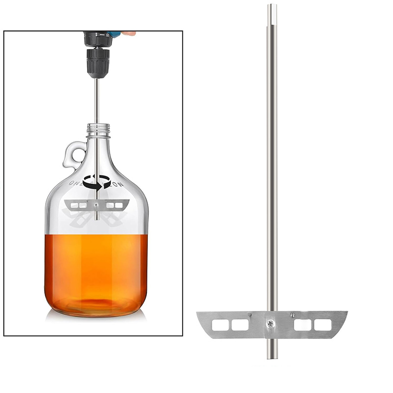 Stainless Steel Drill Stirrer, - Wine With Beer Mix ulasan dan harga