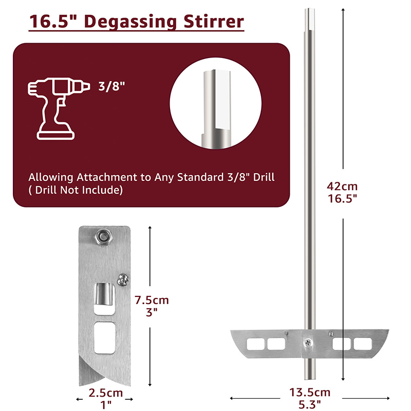 Stainless Steel Drill Stirrer, - Wine With Beer Mix ulasan dan harga