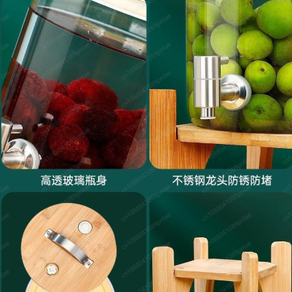 11L Glass Sparkling Wine Bucke - Wine With Beer Mix ulasan dan harga