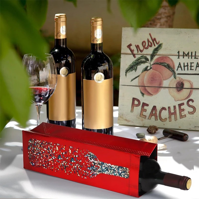 5PC Non-wovens Champagne Bee - Wine Beer House ulasan dan harga