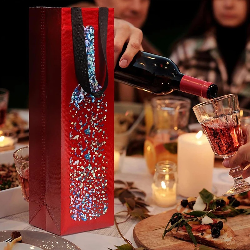  5PC Non-wovens Champagne Bee - Wine Beer House ulasan dan harga