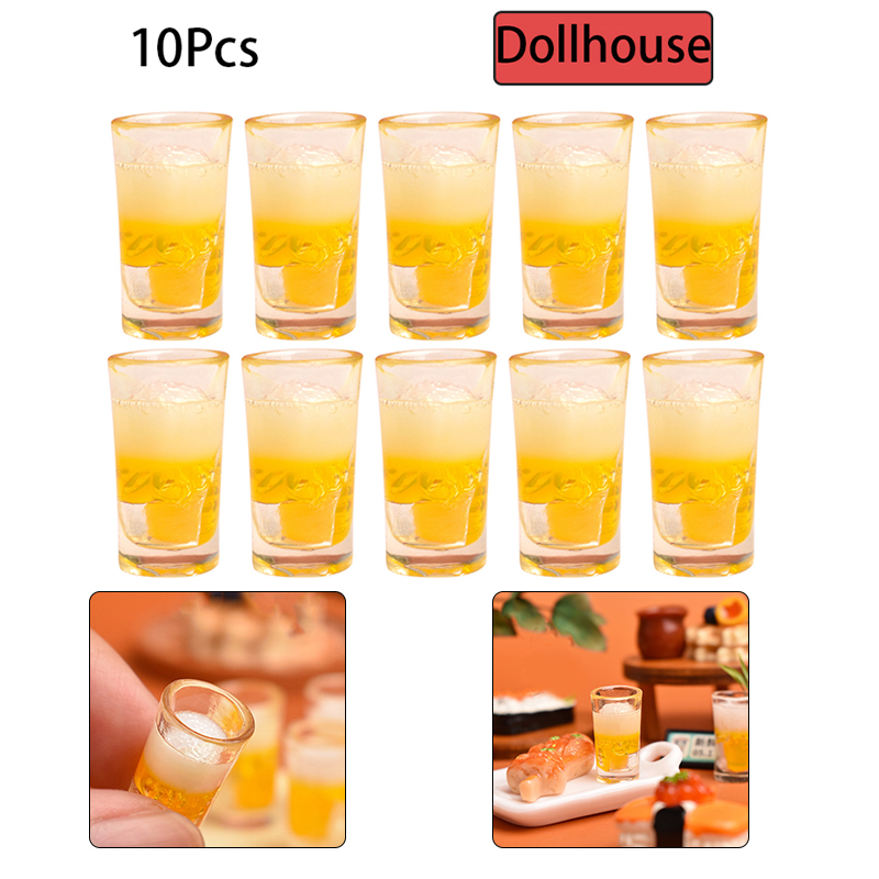 10pcs Miniature Toy Kitchen Be - Wine Beer House ulasan dan harga
