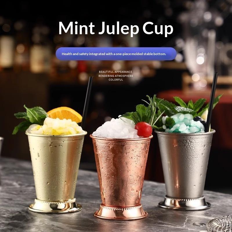 【MA】Stainless Steel Mint Julep - Wine With Beer Mix ulasan dan harga
