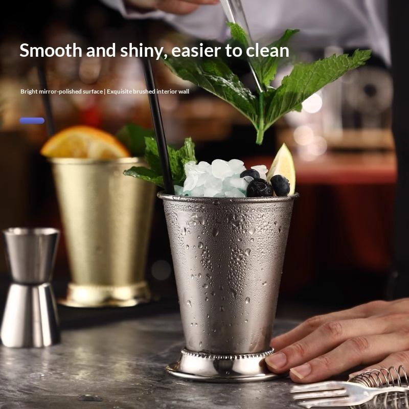 【MA】Stainless Steel Mint Julep - Wine With Beer Mix ulasan dan harga