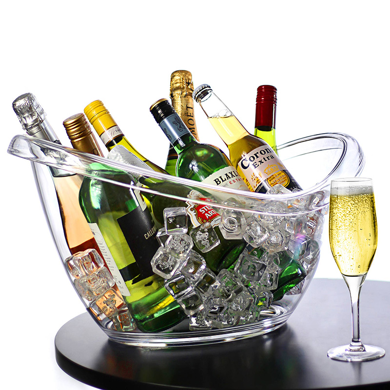 Non-LED Boat Style Ice Bucket  - Wine With Beer Mix ulasan dan harga