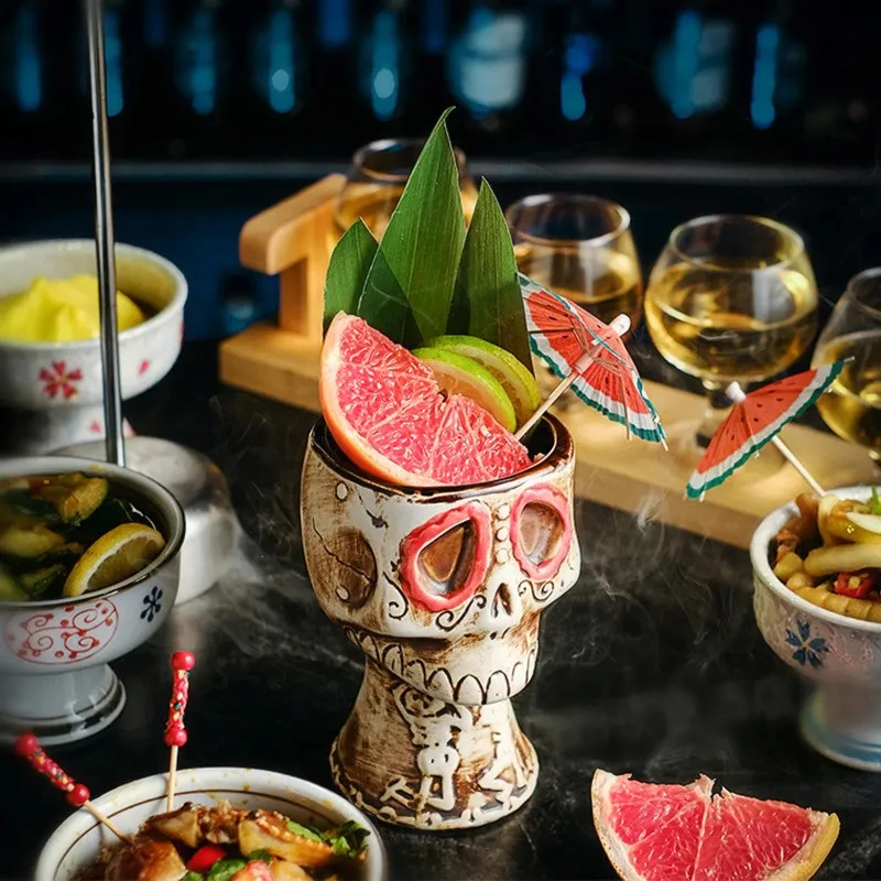 480ml Halloween Party Skull Co - Wine With Beer Mix ulasan dan harga
