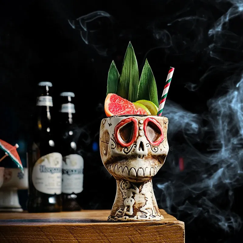 480ml Halloween Party Skull Co - Wine With Beer Mix ulasan dan harga