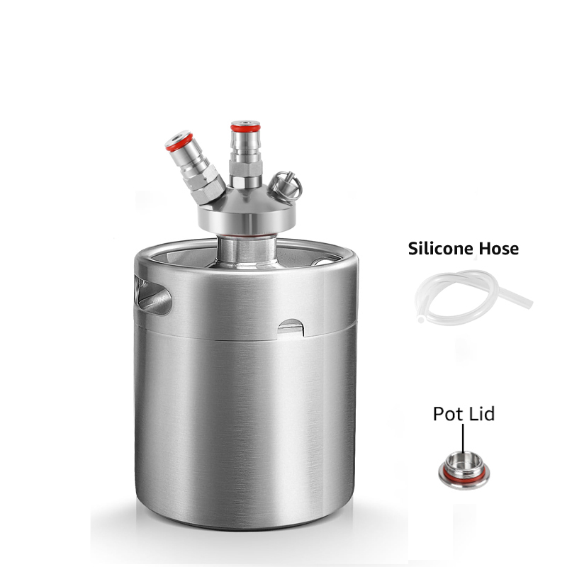 2L Mini Growler with Ball Lock - Wine Beers ulasan dan harga