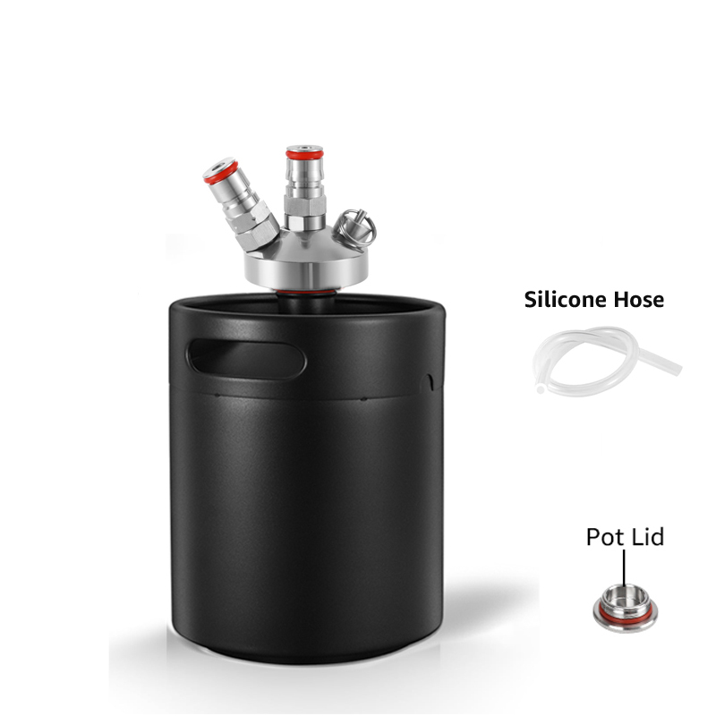 2L Mini Growler with Ball Lock - Wine Beers ulasan dan harga