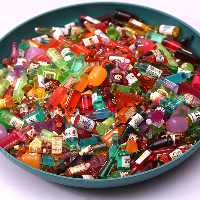 20Pcs Mixed Mini Resin Simulat - Wine With Beer Mix ulasan dan harga