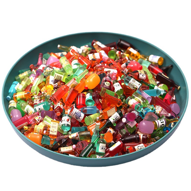 20Pcs Mixed Mini Resin Simulat - Wine With Beer Mix ulasan dan harga